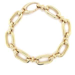 14kt geelgouden armband.